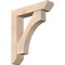Ekena Millwork Westlake Slat Smooth Bracket w/ Offset Brace, Douglas Fir, 7 1/2"W x 34"D x 40"H BKT0806X34X40WTL06SDF - alternate 1